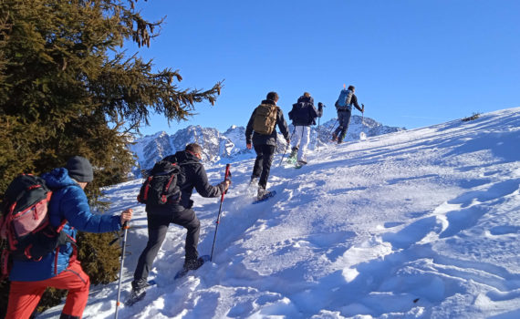 cheminement raquette